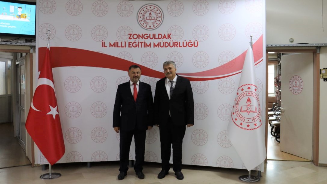 Zonguldak Tarım ve Orman İl Müdürü Sn. Cemalettin ÇATAKLI, İl Milli Eğitim Müdürümüz Sn.Osman BOZKAN'ı Ziyareti