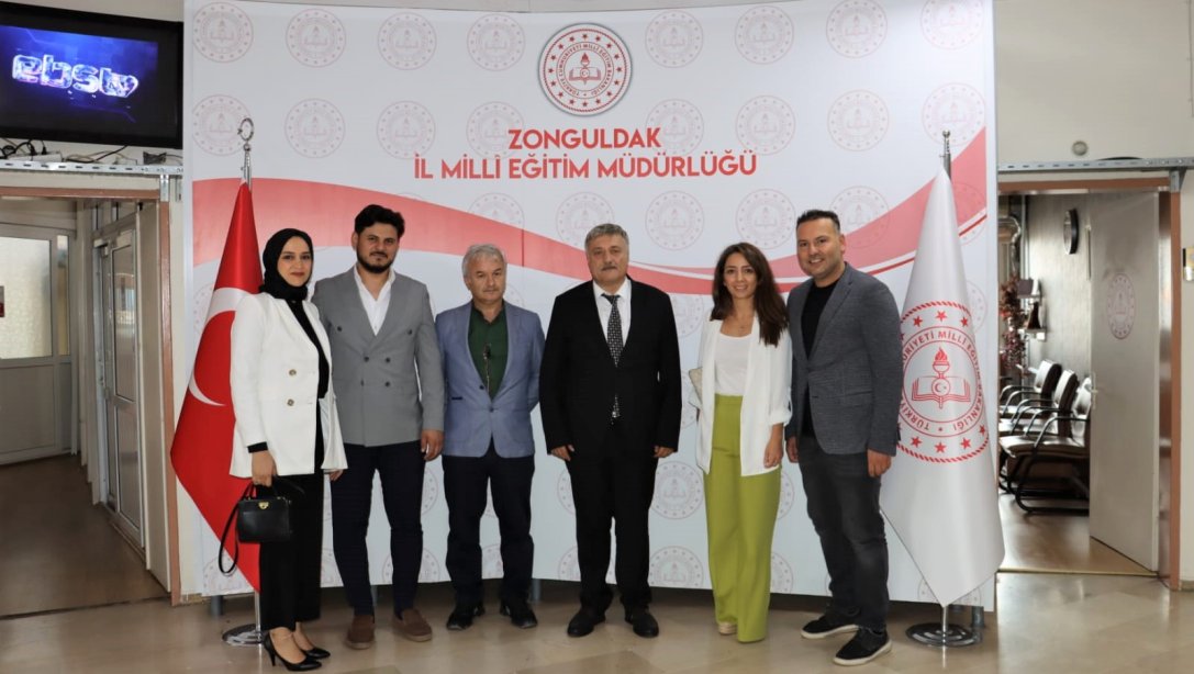Kozlu Bahçeşehir Koleji Kurucu Üyeleri, İl Milli Eğitim Müdürümüz Sayın Osman BOZKAN'ı Ziyareti