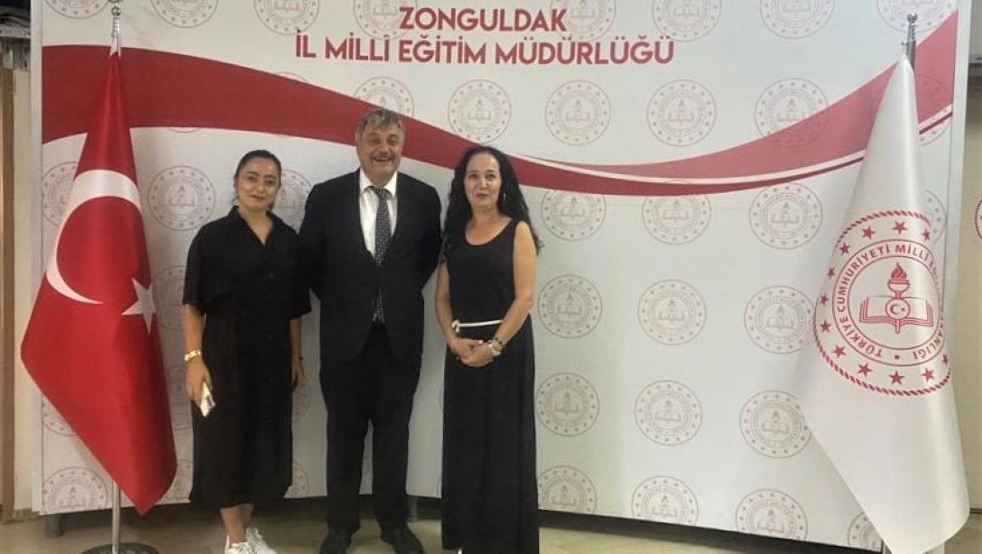 Özel Açılım Kursu Müdürü Mediha Demir, İl Milli Eğitim Müdürümüz Sn. Osman Bozkan'ı Ziyareti