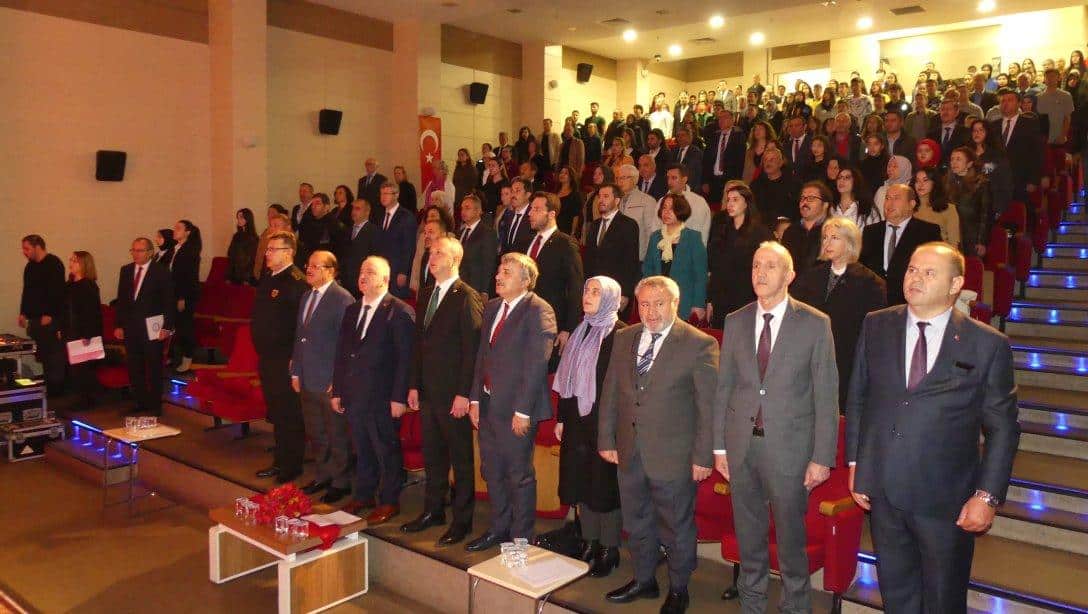 24 Kasım Öğretmenler Günü Kutlama Programı Prof. Dr. Şehit İlhan Varank Kız Anadolu İmam Hatip Lisesi Konferans Salonunda Gerçekleşti