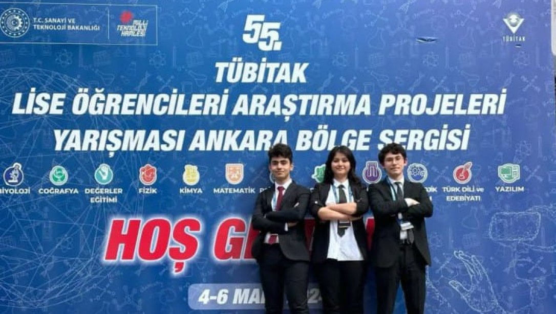 Zonguldak Borsa İstanbul Anadolu Lisesi, Zonguldak Fen Lisesi ve Zonguldak Kozlu Anadolu Lisesi öğrencilerimizden Birincilik Başarısı
