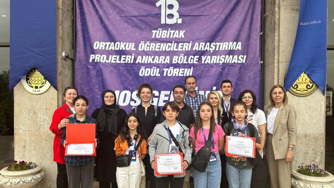 Zonguldak Nurdan ve Ahmet Orhan Oğuz Ortaokulu Öğrencilerimizin Bölge İkinciliği Başarısı