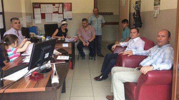 İl Milli Eğitim Müdür Vekili Sayın Murat KAPICI, LGS Tercih Komisyonlarını Ziyaret Etti.