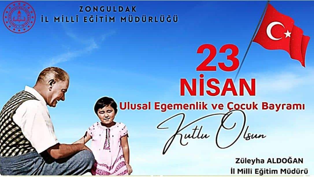 Türkiye Büyük Millet Meclisinin açılışının 103. yıldönümünü ve 23 Nisan Ulusal Egemenlik ve Çocuk Bayramı'nı millet olarak, büyük bir gurur ve sevinçle kutluyoruz.