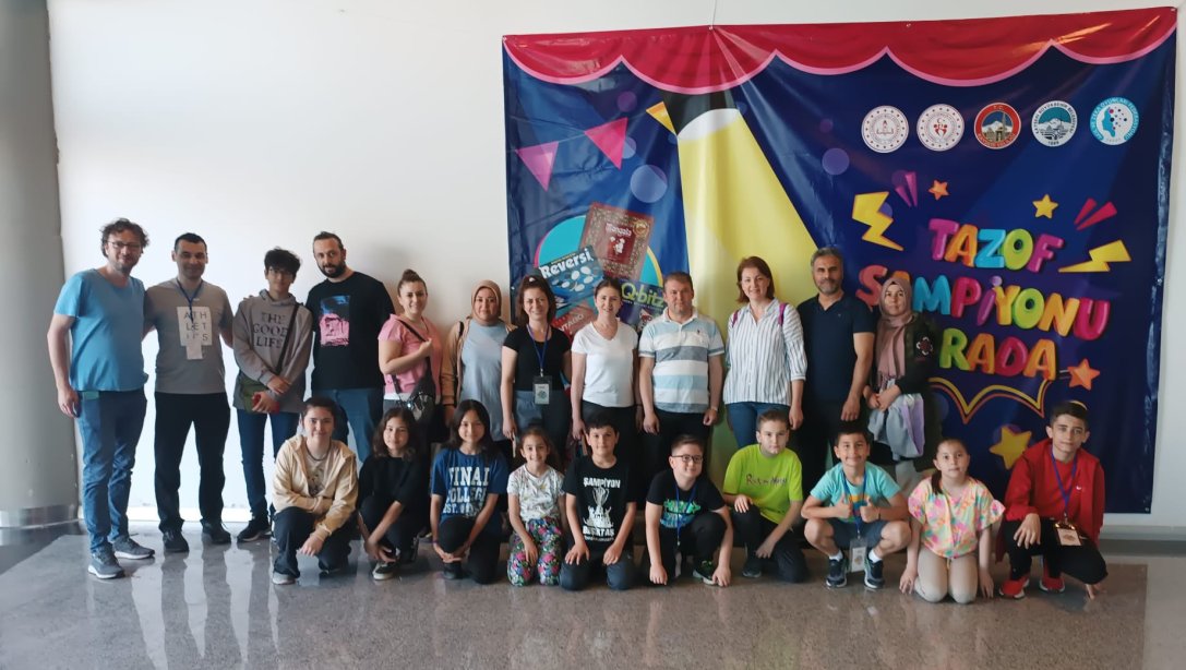 Türkiye Akıl ve Zeka Oyunları'nda Öğrencilerimizden Türkiye Derecesi 