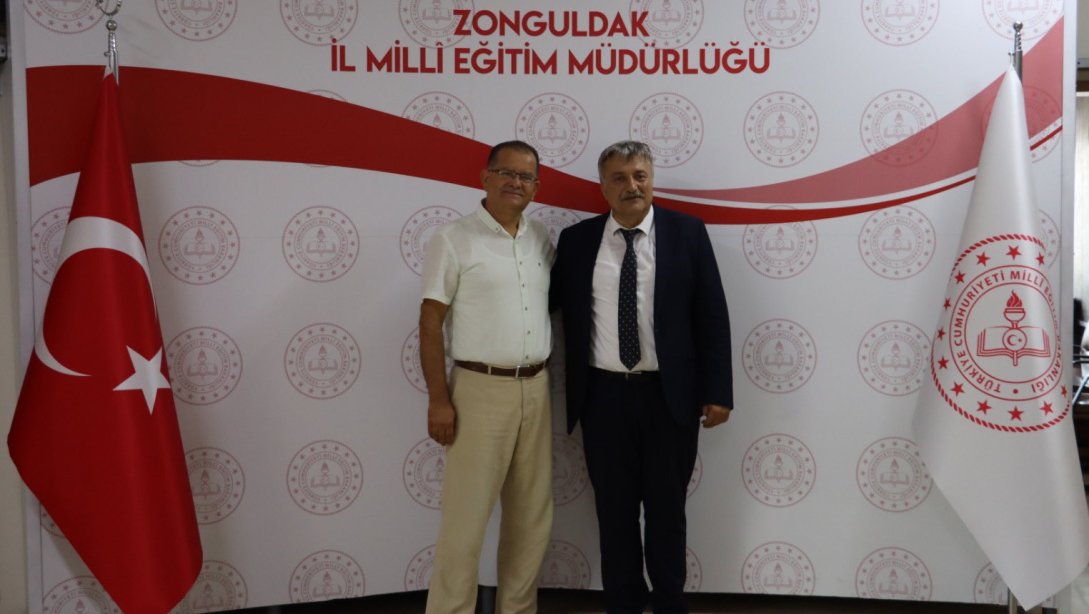Devrek Gençlik ve Spor İlçe Müdürü Cihan Durdubaş, İl Milli Eğitim Müdürümüz Sn. Osman Bozkan'ı Ziyareti