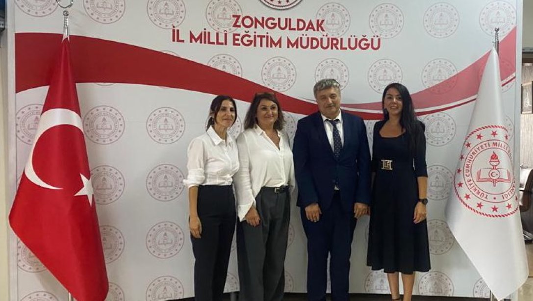 Neşe Erberk Anaokulu Okul Yönetimi,  İl Milli Eğitim Müdürümüz Sn. Osman Bozkan'a yeni görevine başlaması dolayısıyla hayırlı olsun ziyaretinde bulundular.