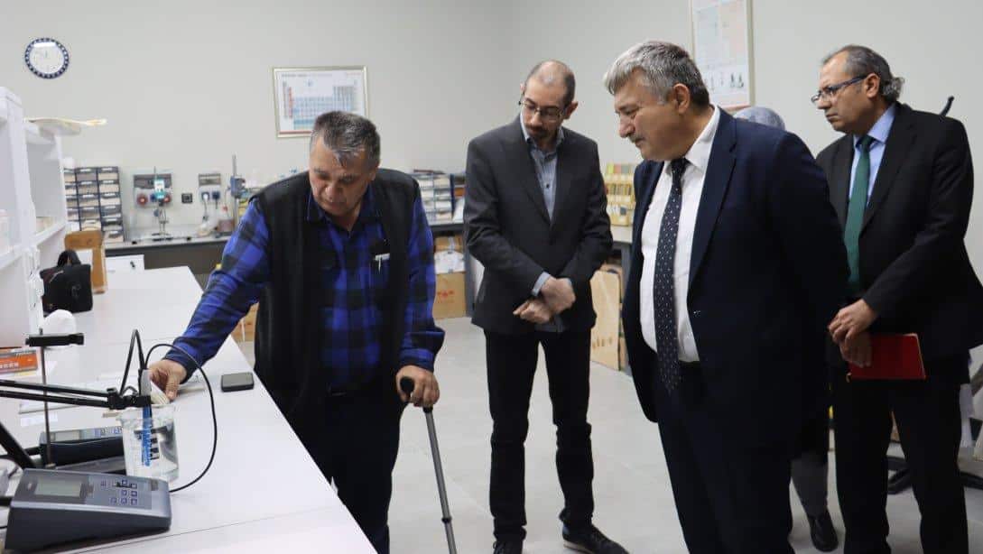 İl Millî Eğitim Müdürümüz Sayın Osman Bozkan'ın Gökçebey'de kurulu Çanakçılar Şirketler Grubu'na ait Creavit Seramik Fabrikası Ziyareti
