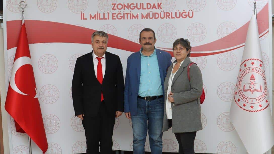 Fener İlkokulu Öğretmeni Mehmet Dalgıç'ın, İl Millî Eğitim Müdürümüz Sayın Osman BOZKAN'ı Ziyareti