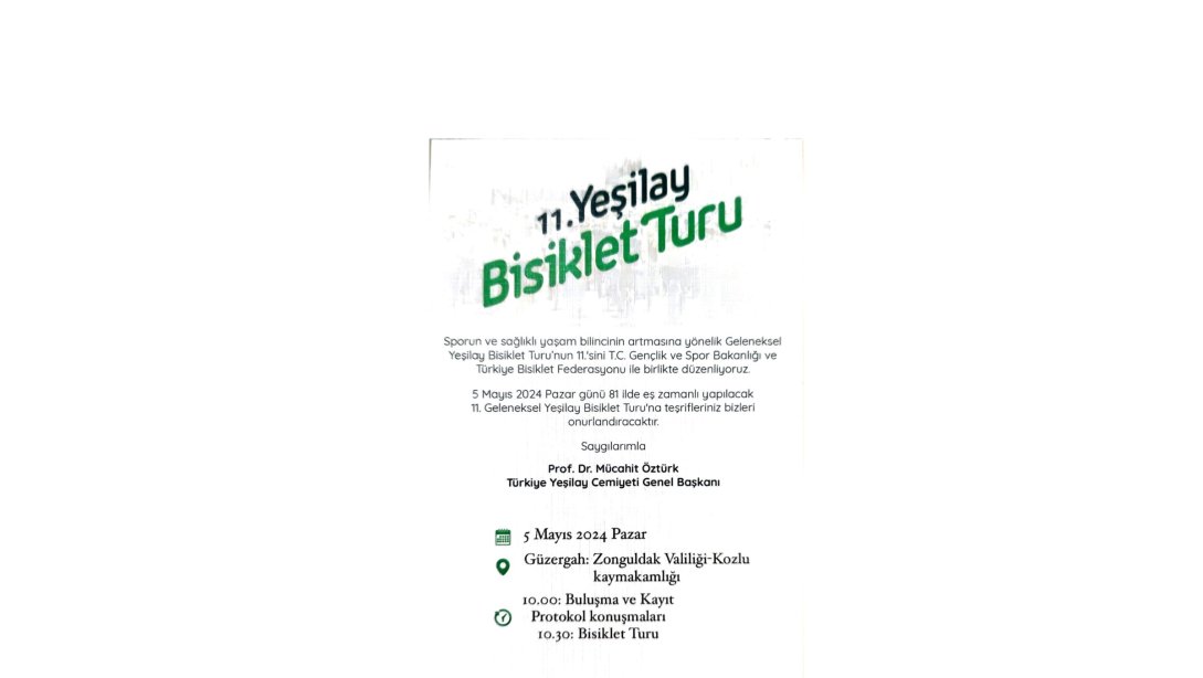 Yeşilay 11. Bisiklet Turu  