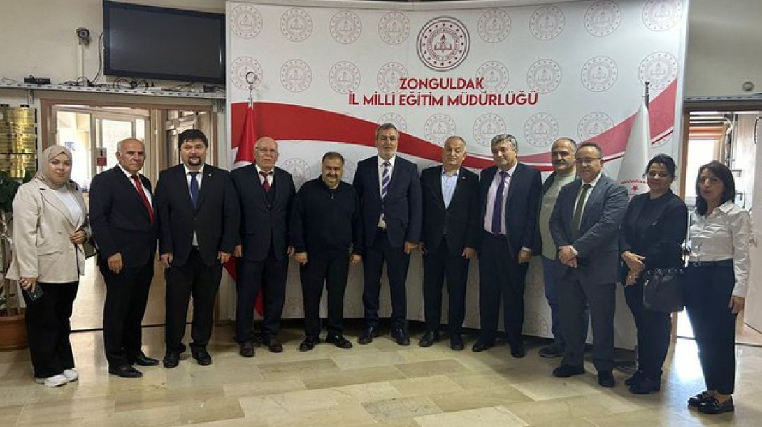 Türkiye Beyazay Derneği'nden Millî Eğitim Müdürümüz Sayın Osman Bozkan'a Ziyaret
