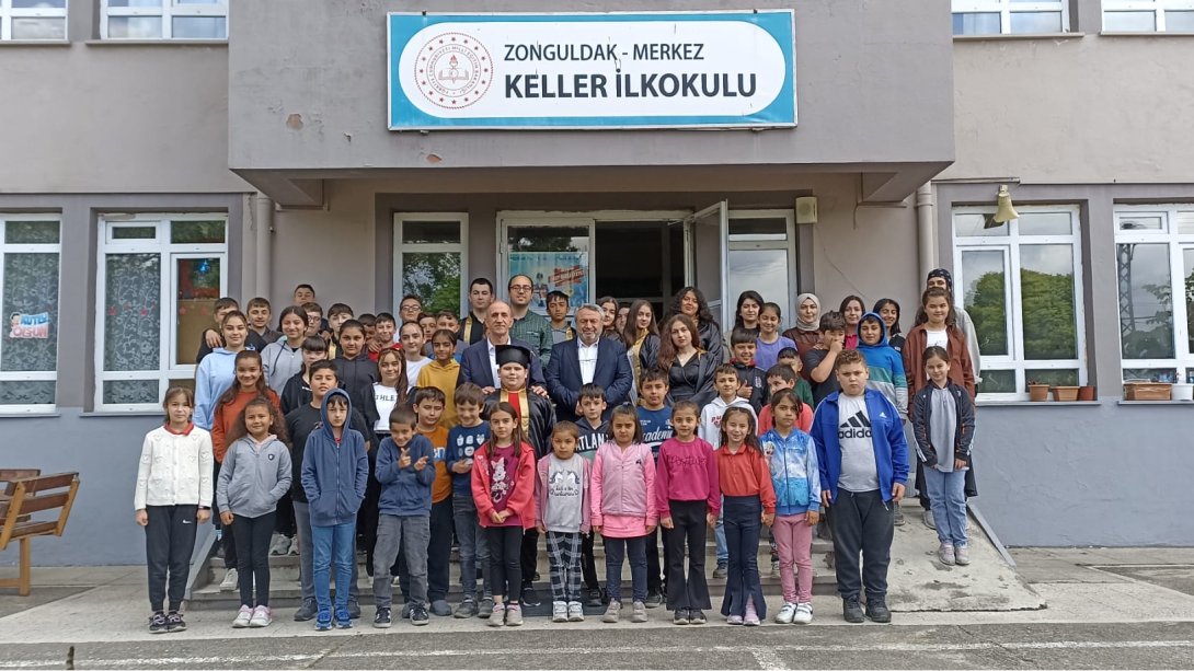 İl Millî Eğitim Müdür Yardımcılarımız Sayın Adem Gülşen ve Sayın Abdullah Turan; Keller İlkokulu'nu Ziyaret Ettiler