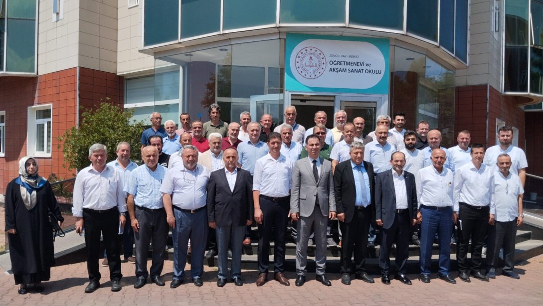 Eğitime Destek Platformu Temmuz Ayı Olağan Toplantısı Zonguldak Öğretmenevinde Gerçekleştirildi.