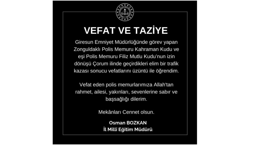 Vefat ve Taziye