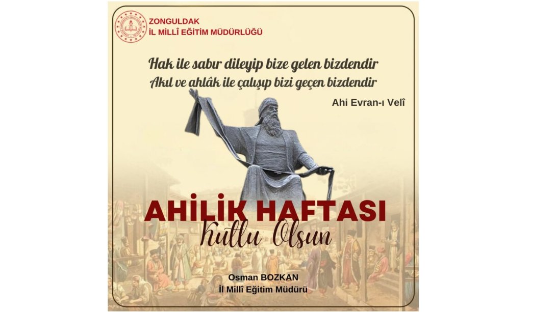 Ahilik Haftası Kutlu Olsun