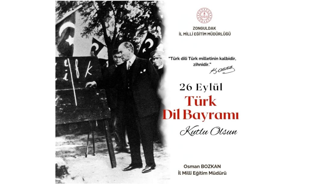 Türk Dil Bayramı'mız Kutlu Olsun