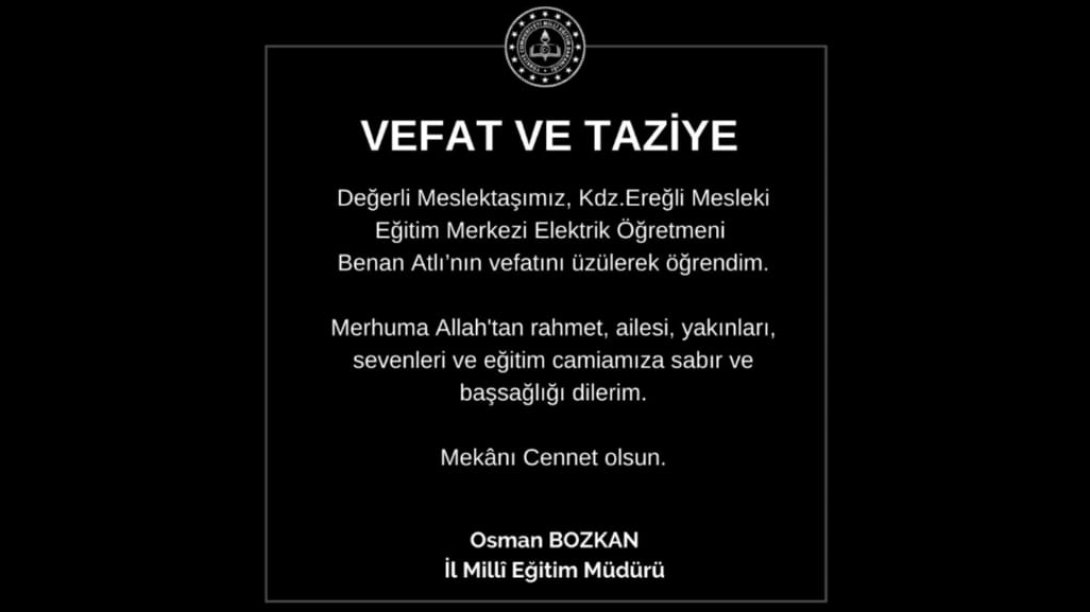 Vefat ve Taziye