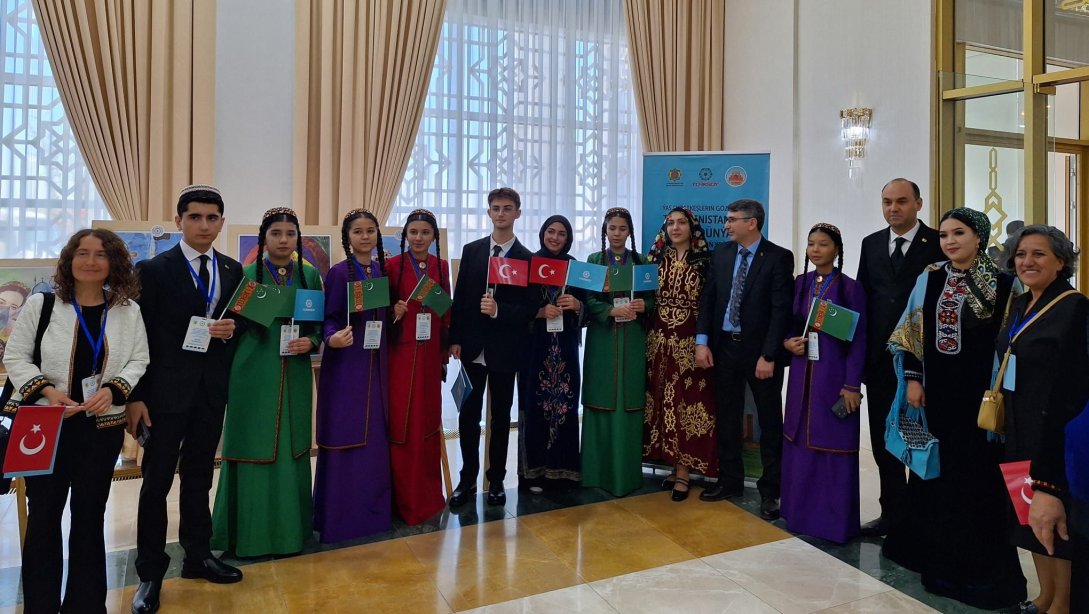 Genç Ressamların Gözüyle Türk Dünyası ve Türkmenistan Konulu Resim Yarışmasında Erdemir Güzel Sanatlar Lisesi öğrencimiz Aybars Cin Üçüncülük Başarısı Elde Etti