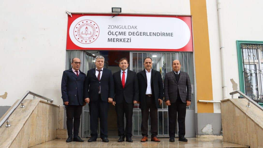 İl Millî Eğitim Müdürümüz Sayın Osman Bozkan, Zonguldak Ölçme ve Değerlendirme Merkezini Ziyaret Etti