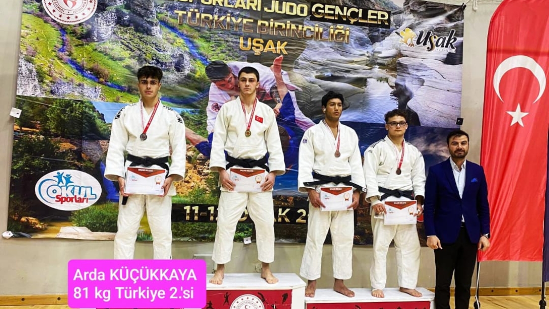 Okul Sporları Judo Gençler Türkiye Birinciliği Müsabakalarında Öğrencimizden Türkiye İkinciliği Başarısı