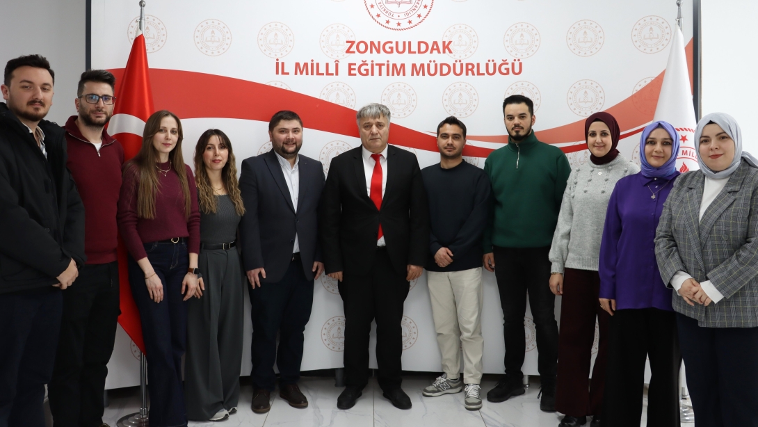 Zonguldak Özel Eğitim Anaokulu Öğretmenlerimizden İl Millî Eğitim Müdürümüz Sayın Osman Bozkan'a Ziyaret