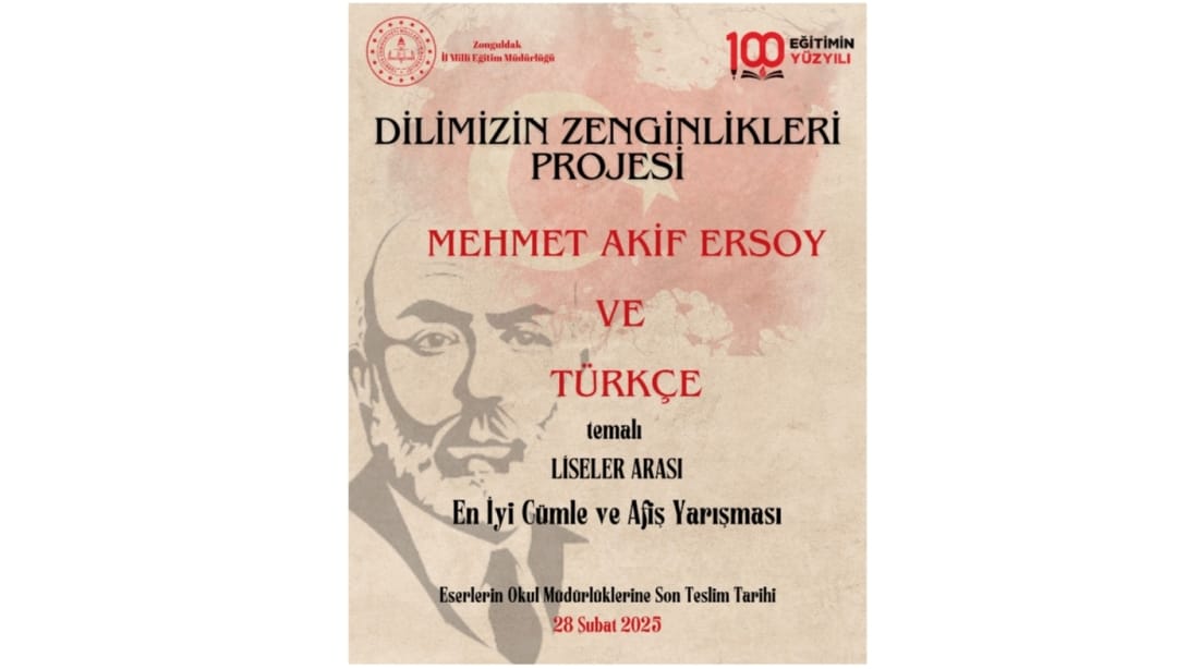Dilimizin Zenginlikleri Projesi Kapsamında Liseler Arası