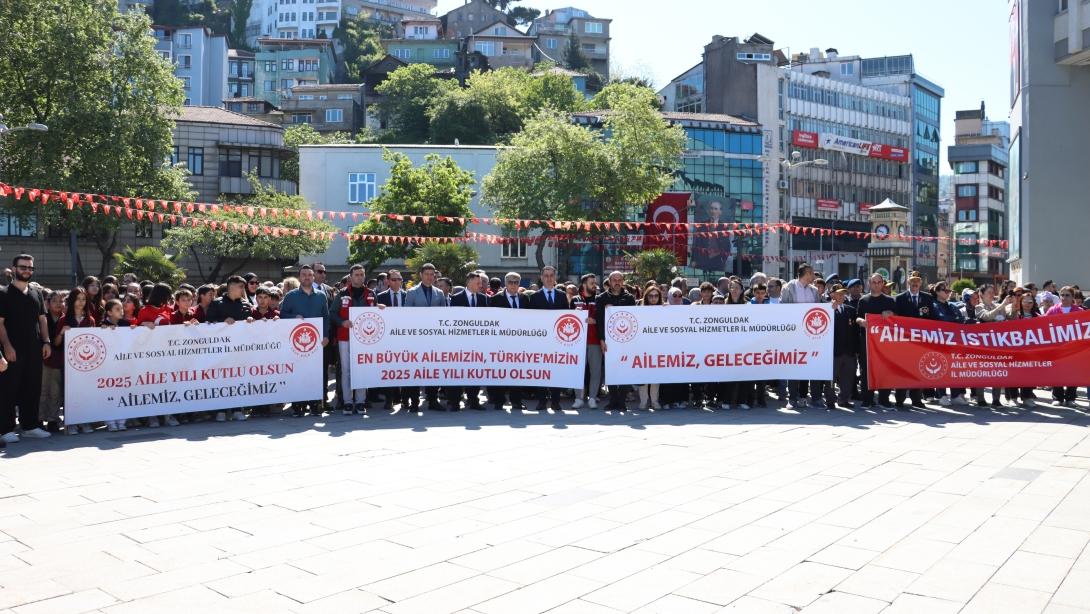 Aile Haftası Yürüyüşü Gerçekleştirildi